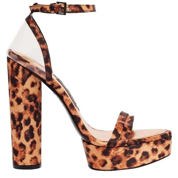 Jessica Rich (Platform Sandal in Leopard) - Picture 3 of 6